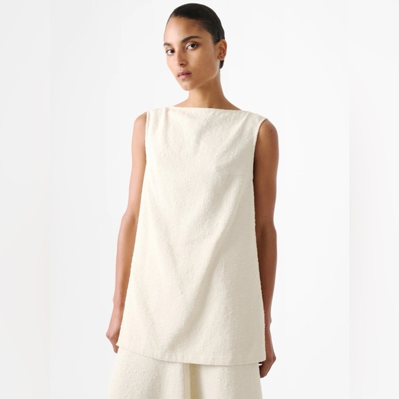 Studio Nicholson Tops - Studio Nicholson Mager Boucle Top